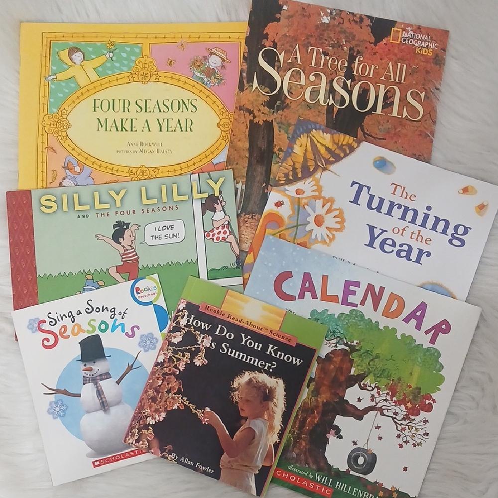 Scholastic Season Themed Children's Books Collection